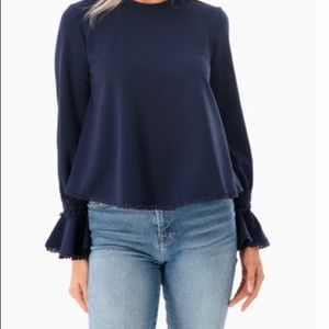 NWOT Tuckernuck Pomander Place Blue Top